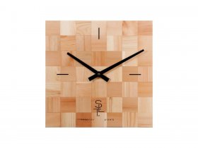 Часы настенные SLT 5197 CHESS WOOD в Мохсоголлохе - mohsogolloh.mebel-nsk.ru | фото