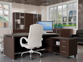 Комплект офисной мебели Президент-ПРО в Мохсоголлохе - mohsogolloh.mebel-nsk.ru | фото