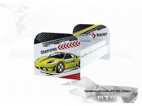 Кровать детская Тойс Champion КР-08 (BTS) в Мохсоголлохе - mohsogolloh.mebel-nsk.ru | фото