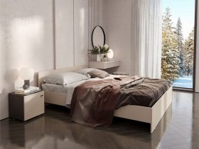 Кровать двухспальная 1,6м Гиза в Мохсоголлохе - mohsogolloh.mebel-nsk.ru | фото