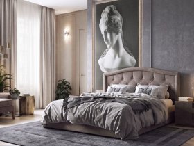 Кровать двуспальная 1,8м Верона-2 в Мохсоголлохе - mohsogolloh.mebel-nsk.ru | фото