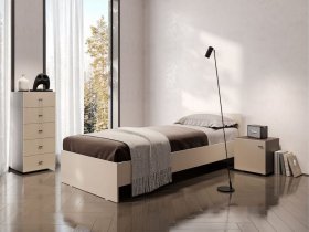 Кровать односпальная 0,9м Гиза в Мохсоголлохе - mohsogolloh.mebel-nsk.ru | фото