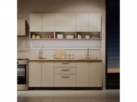 Кухонный гарнитур Орма 2,0м в Мохсоголлохе - mohsogolloh.mebel-nsk.ru | фото
