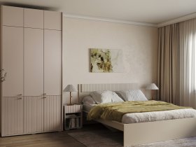Модульная спальня Орма (МДФ) в Мохсоголлохе - mohsogolloh.mebel-nsk.ru | фото