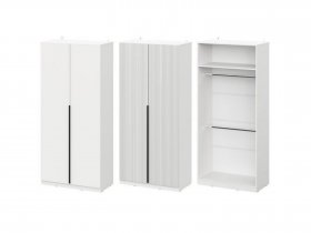 Шкаф ШК-100 Эккервуд (белый) в Мохсоголлохе - mohsogolloh.mebel-nsk.ru | фото