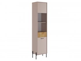 Стеллаж Доминика (кашемир/дуб крафт золотой) в Мохсоголлохе - mohsogolloh.mebel-nsk.ru | фото